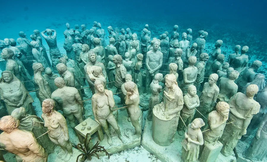 Scuba diving at Isla Mujeres, Mexico