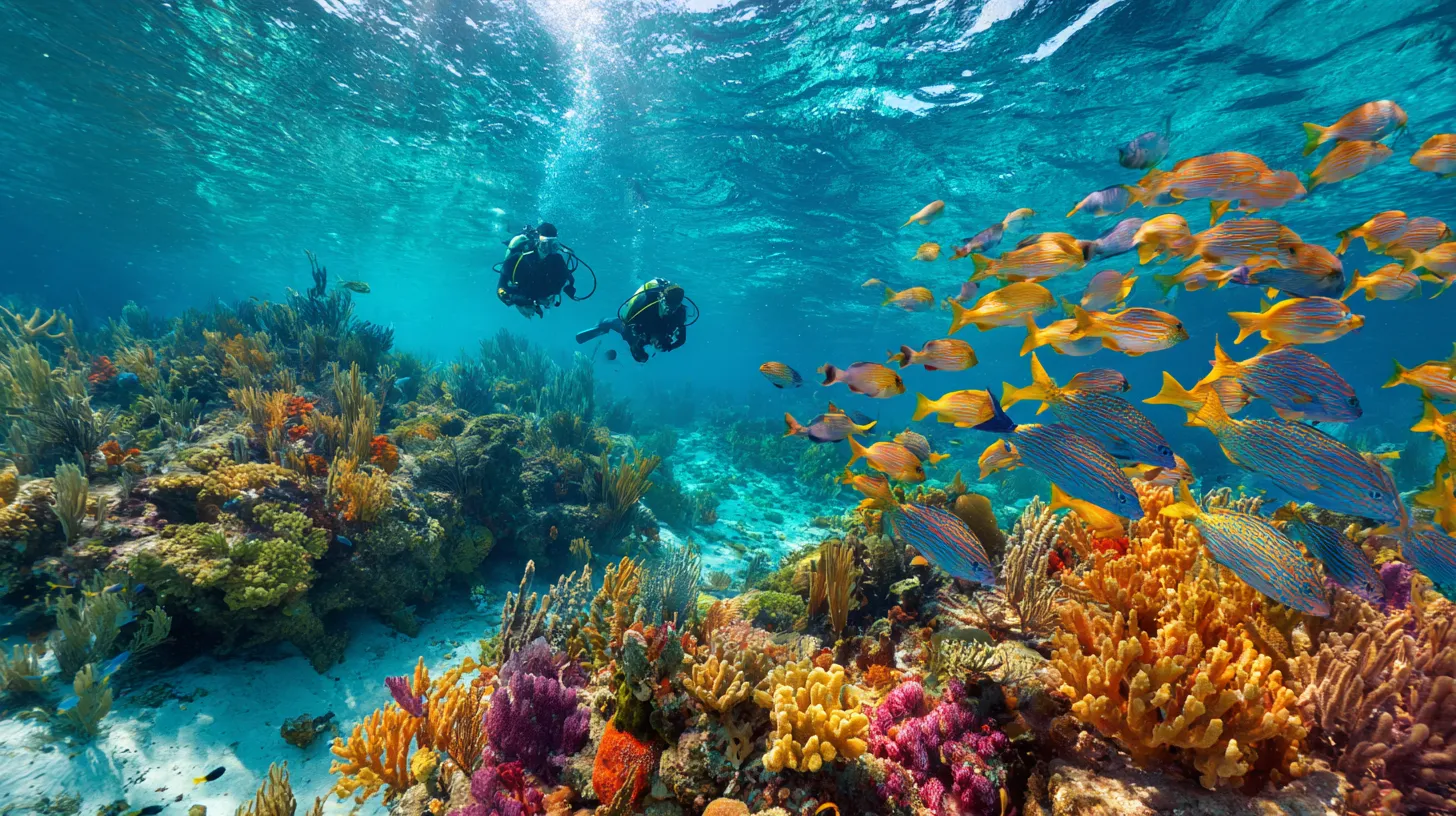 PADI Open Water Diver course at Pocna Dive Center, Isla Mujeres, Mexico
