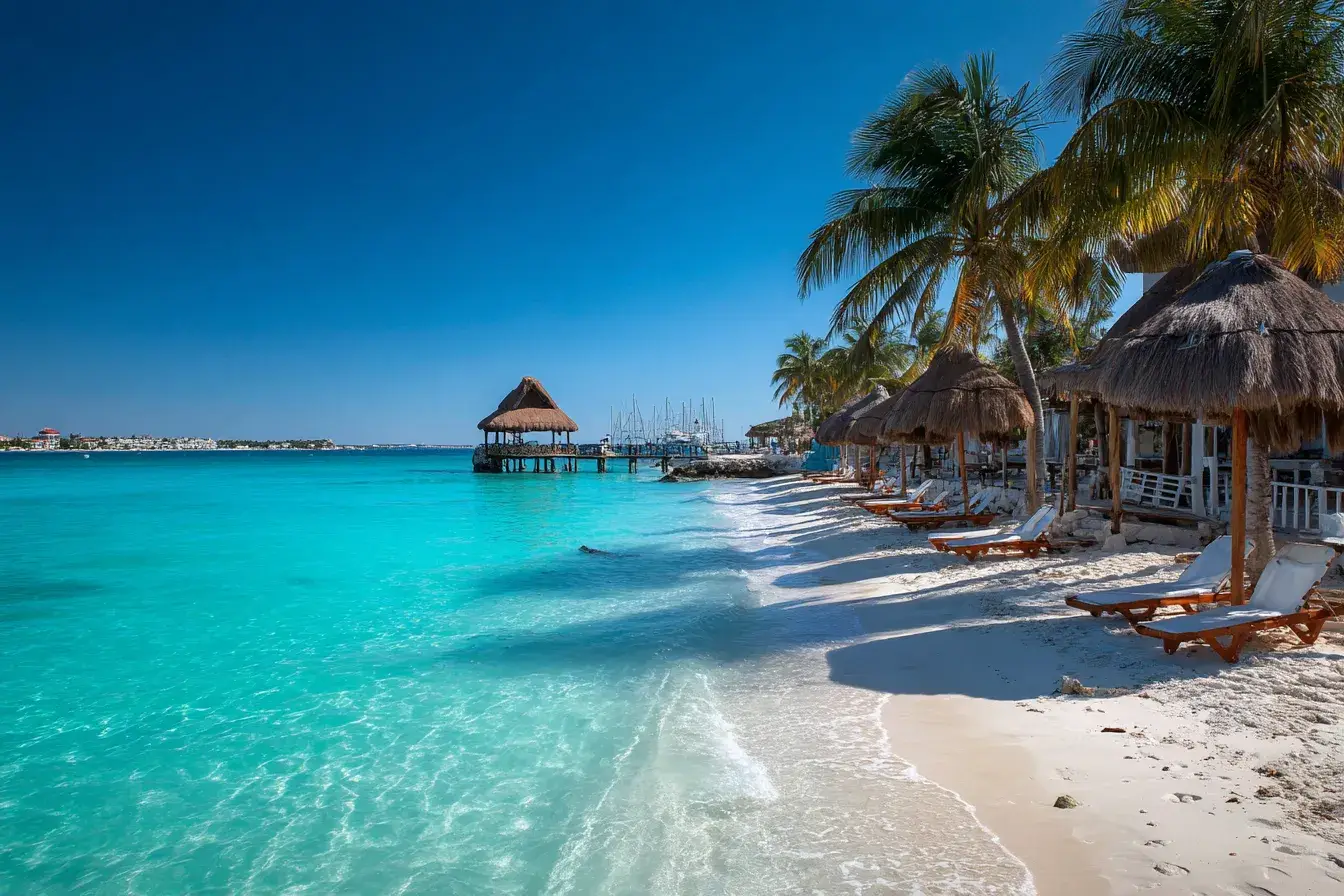 Scuba diving at Isla Mujeres, Mexico