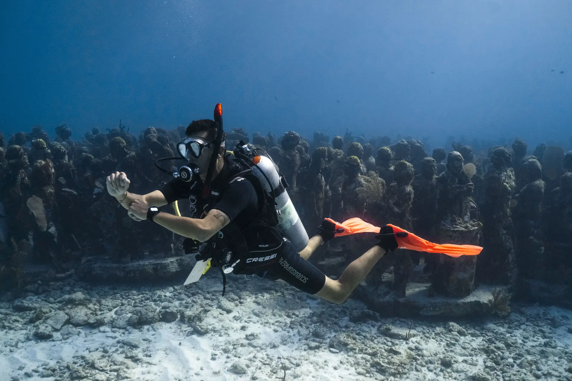 MUSA Underwater Museum Isla Mujeres